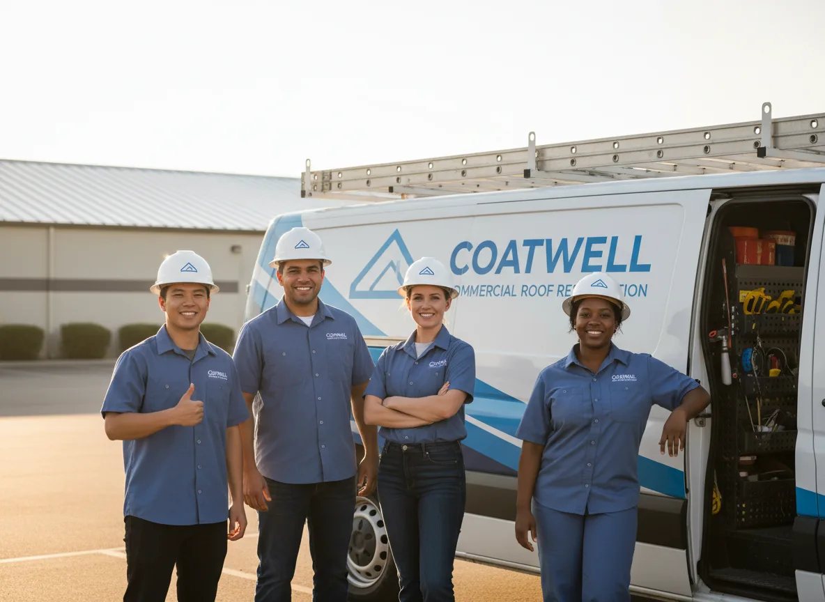 Commercial roof coating company in Woodbine, IA